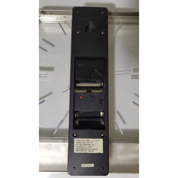 Verichron Quartz Westminster Chime Clock - Vintage - Picture 9 of 11